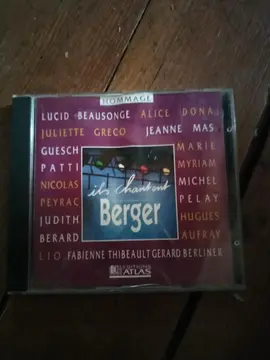 CD ils chantent Berger