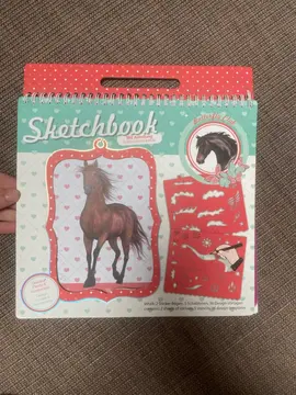 cahier de dessin spécial chevaux