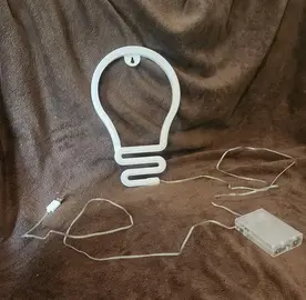 enseigne murale LED
