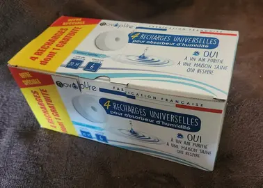recharges universelles pour absorbeur d'humidité