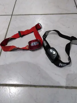 2 lampes frontales Petzl