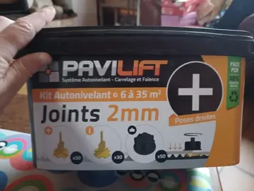 kit autonivelant - croisillons 2 mm