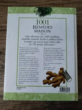 Livre 1001 Remèdes maison