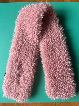 Écharpe vieux rose