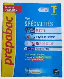 PrépaBac Terminale - Maths Physique Chimie + Oral