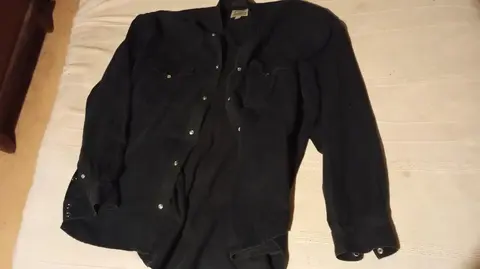 Chemise Noire en coton