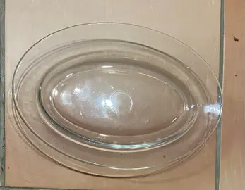 plat en verre