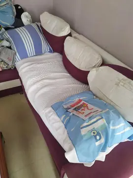 canape en tissu avec meridienne
