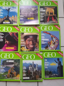 revues Géo des années 90