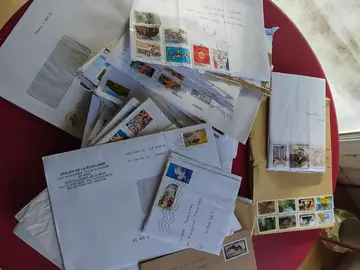 Enveloppes timbrés