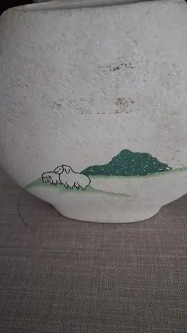vase decos moutons