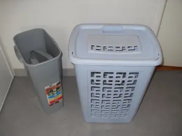 poubelle+panier à linge