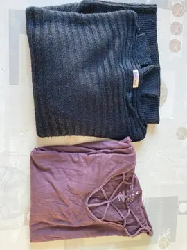 2 hauts femme - taille M