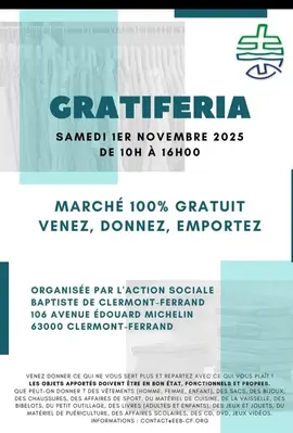 gratiferia 1er novembre