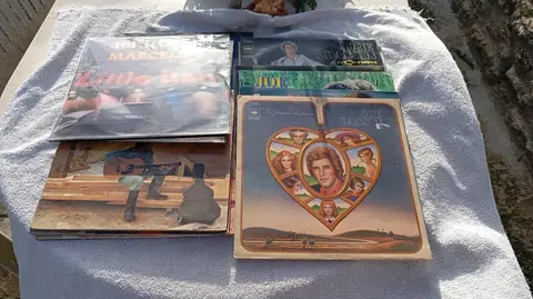 Collection de disques 33 tours