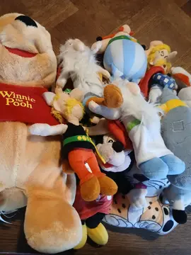 lot de peluches