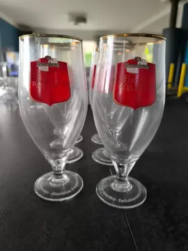 verres à bière 50 cl x6