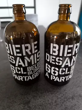 bouteilles Bière des amis