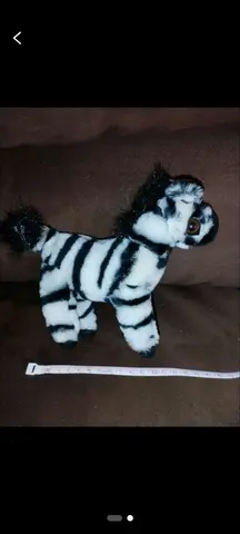 peluche zèbre