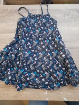 robe motifs flamants roses T 4 ans