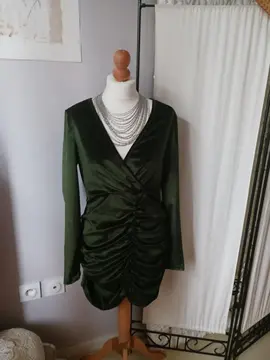 Robe en velour XL
