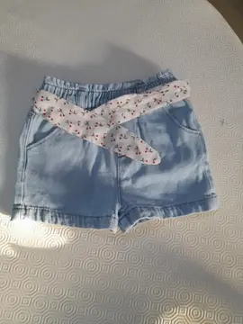short en jean T 36 mois