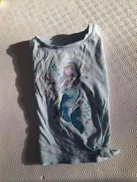 Tee-shirt sirène T 4 ans