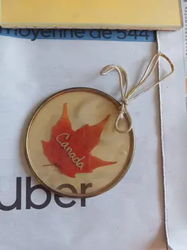 petite decoration feuille d'érable
