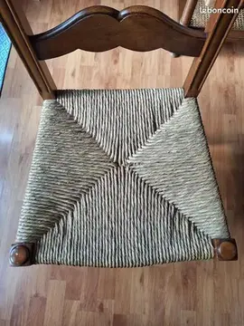 Chaises merisier