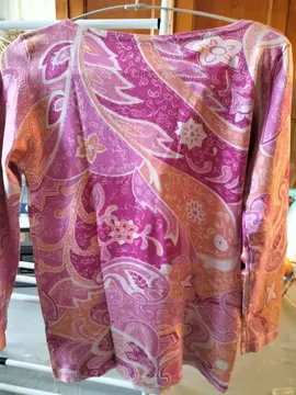 top rose flocon enneigé taille S