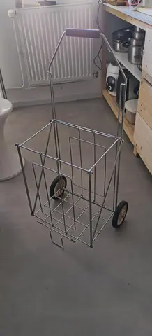 chariot caddy pliable métal