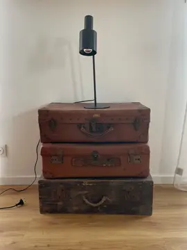 Lot de 3 valises anciennes