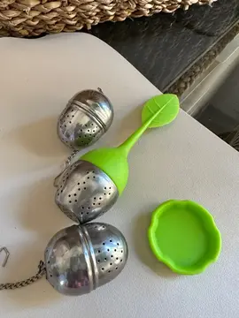 lot de boules à thé infusion