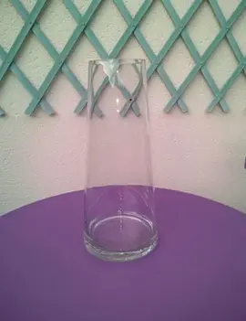 VASE en verre transparent