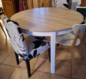 table avec rallonge