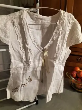 top coton lin taille 36/38