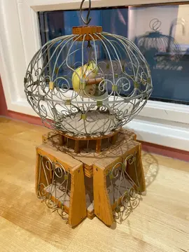 cage à oiseaux décorative