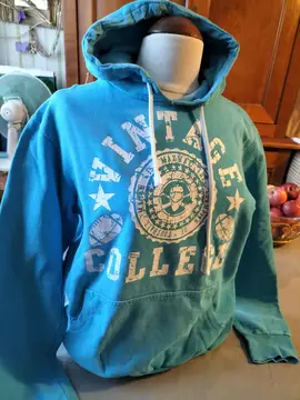 sweat bleu taille M/L