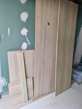 lot de planche (ancienne armoire)
