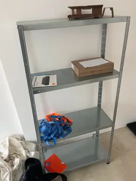 étagère aluminium
