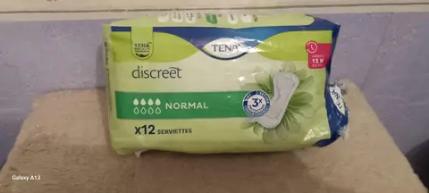 serviettes hygiénique entamé