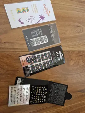 lot stickers ongles a coller