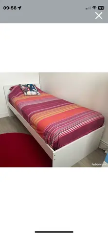 lit sommier matelas enfant 90x190