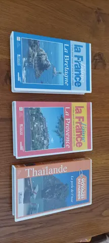 cassettes vidéo vhs