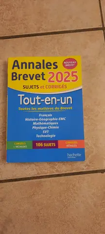 Annales du brevet 2025