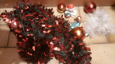 Décorations de Noël.