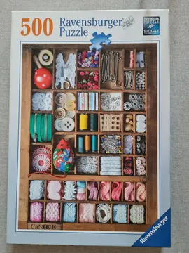 Puzzle 500 pièces (incomplet) mercerie