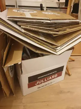 cartons de déménagement