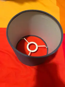 abat-jour bleu foncé pour lampe de chevet