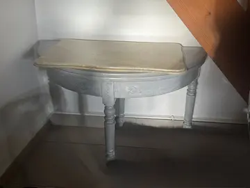 table demi lune